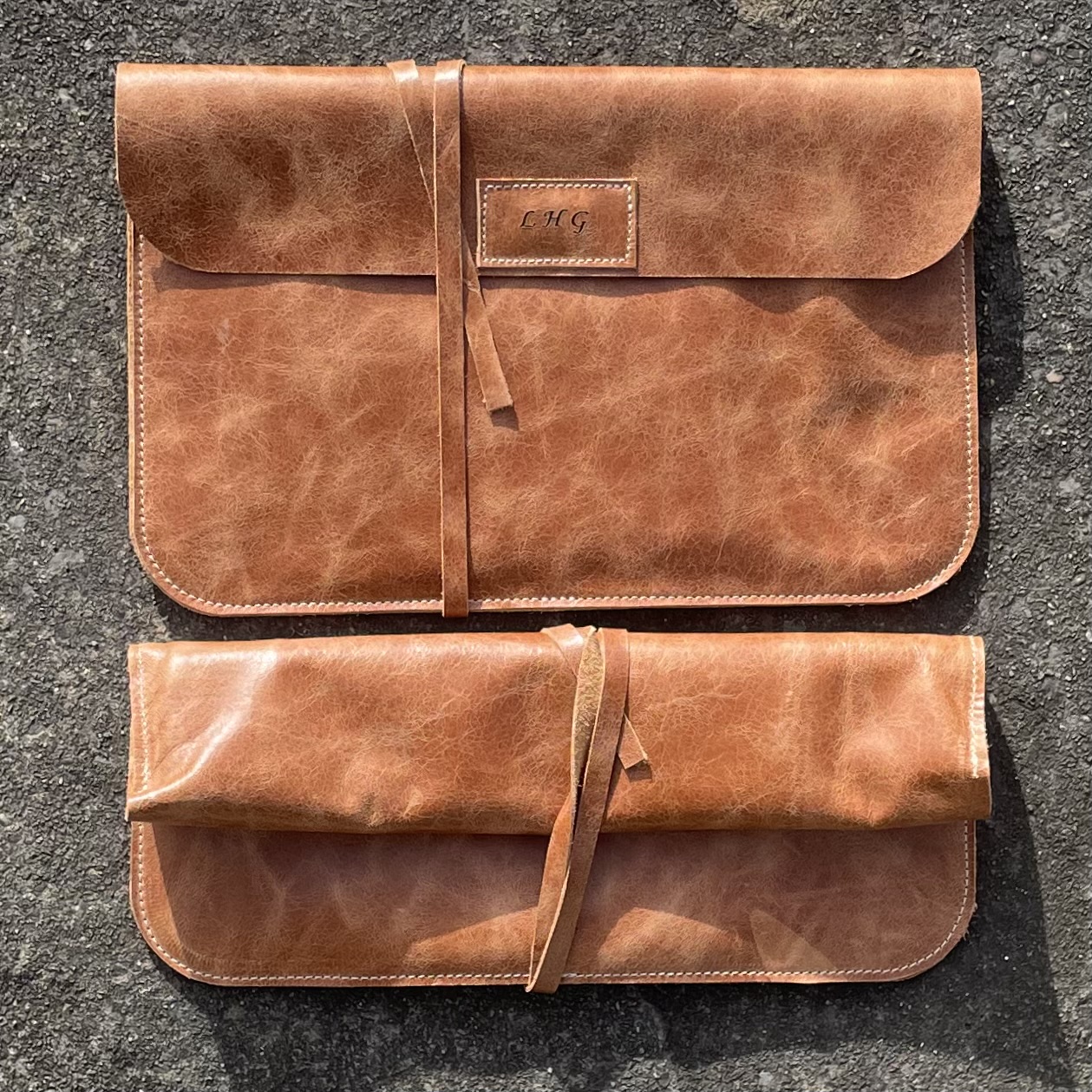 Personalised Leather Travel Document Wallet and Passport Holder